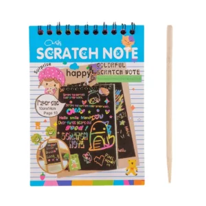 Rainbow Art Scratch Notebook